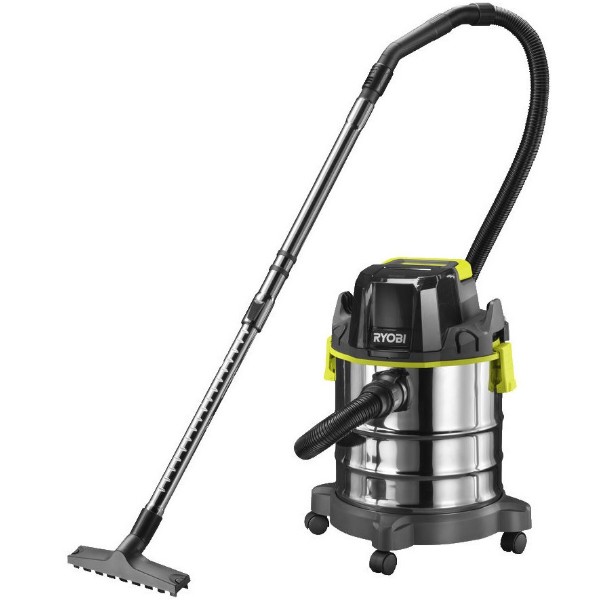 Фото - Пилосос для сухого прибирання без мішка Ryobi R18WDV-0 ONE+ 18В 18л (без АКБ та ЗП)