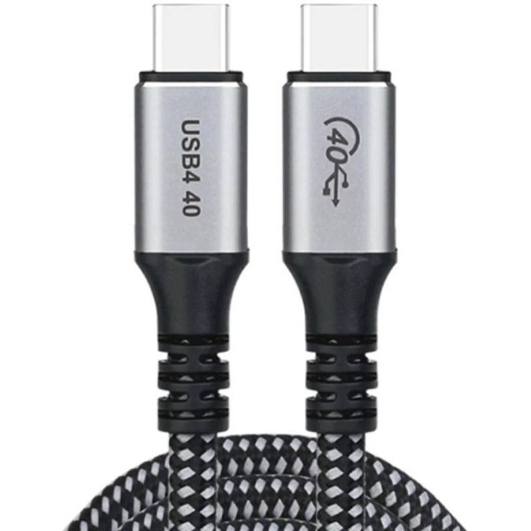 Фото - Кабель Choetech USB 4.0 Gen 3 Type-C M-M, 1.2m 240W (8K HDR) (XCC-1040-GY)