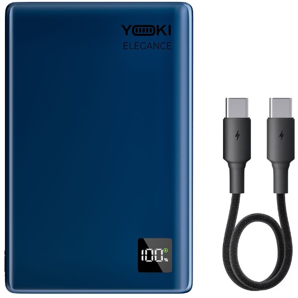 Фото - Батарея мобильная YOKI Magnetic Elegance 15W 5000 mAh (YK-MPE515 Deep Blue)