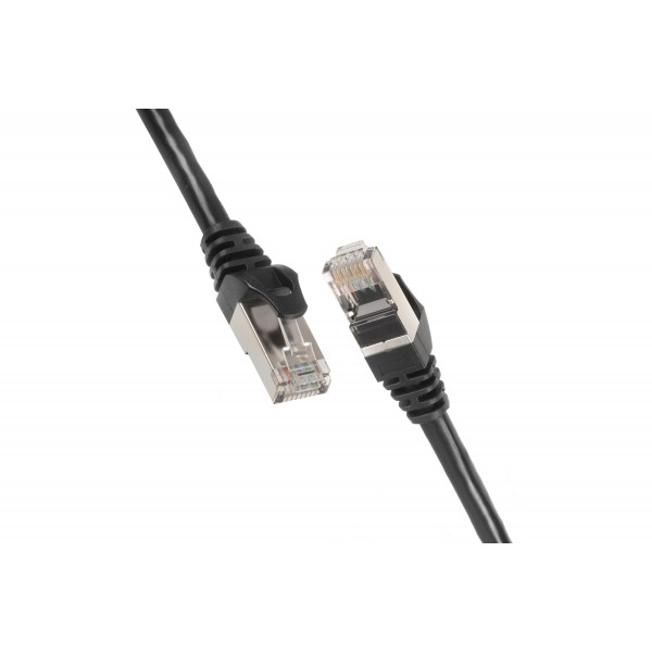 Фото - Кабель патч-корд 2E Cat 5e UTP RJ45 26AWG 0.20 m  Black (2E-PC5ECA-020BK)