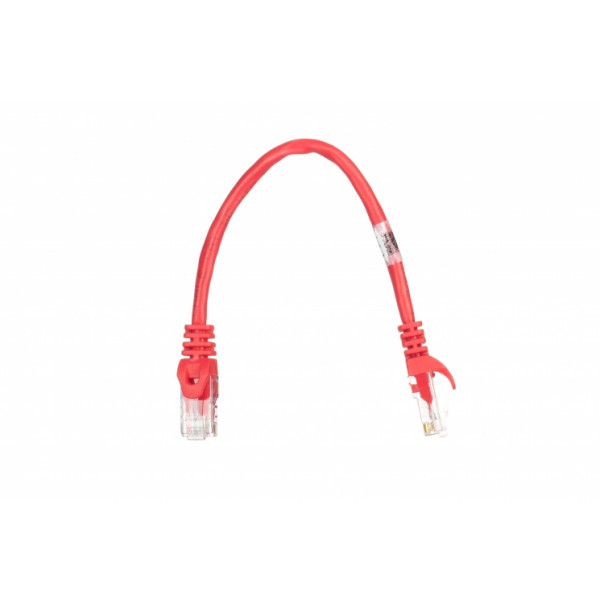 Фото - Кабель патч-корд 2E Cat 5e UTP RJ45 26AWG 0.20 m Red (2E-PC5ECA-020RD)