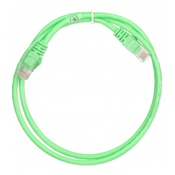 Фото - Кабель патч-корд 2E Cat 5e UTP RJ45 26AWG 1.00 m Green (2E-PC5ECA-100GRN)