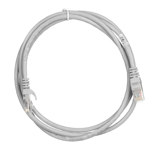Фото - Кабель патч-корд 2E Cat 5e UTP RJ45 26AWG 1.50 m Grey (2E-PC5ECA-150GRY)