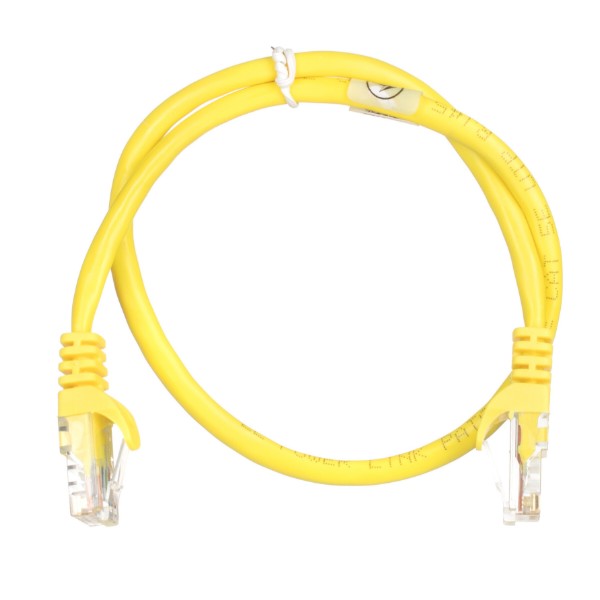 Фото - Кабель патч-корд 2E Cat 5e UTP RJ45 26AWG 0.20 m Yellow (2E-PC5ECOP-020YLW)