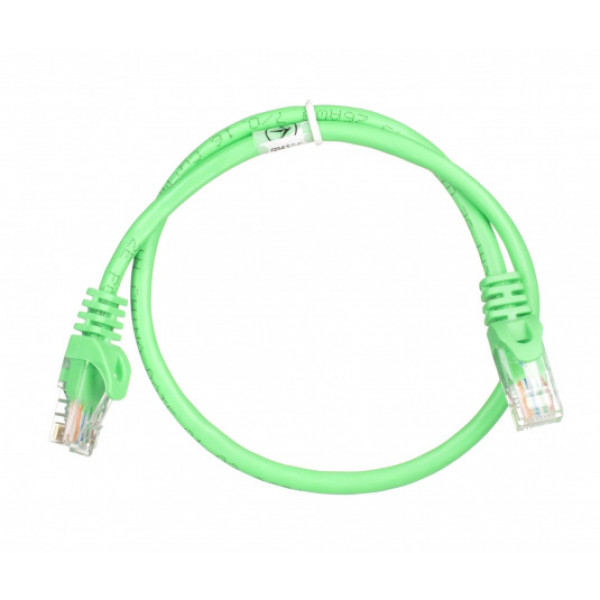 Фото - Кабель патч-корд 2E Cat 5e UTP RJ45 26AWG 0.50 m Green (2E-PC5ECOP-050GRN)