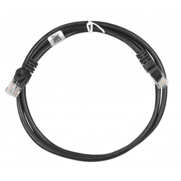 Фото - Кабель патч-корд 2E Cat 5e UTP RJ45 26AWG 1.00 m Black (2E-PC5ECOP-100BK)