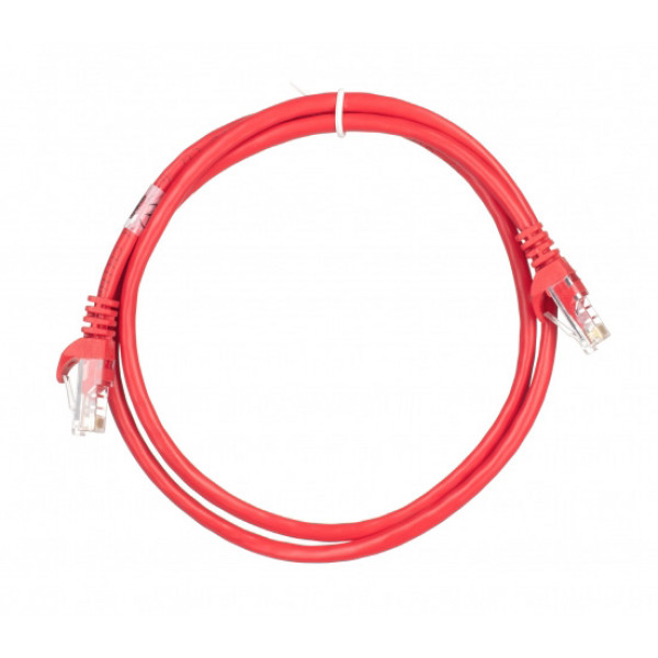 Фото - Кабель патч-корд 2E Cat 5e UTP RJ45 26AWG 1.00 m Red (2E-PC5ECOP-100RD)