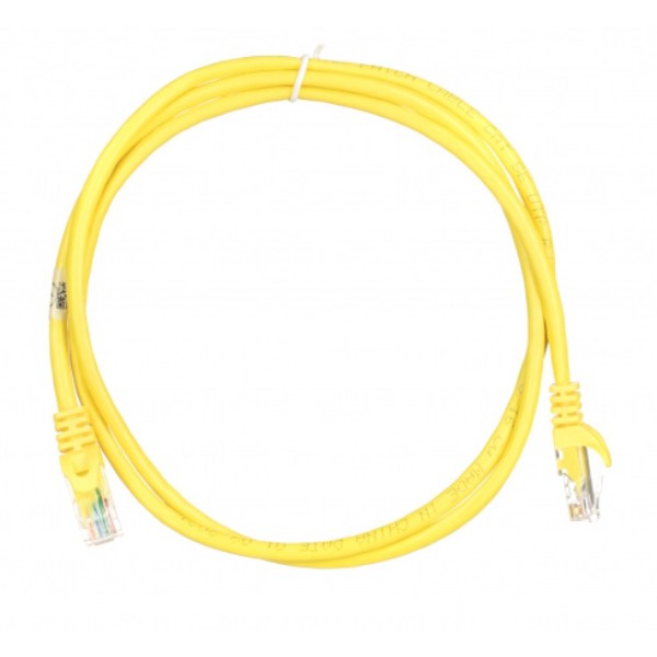 Фото - Кабель патч-корд 2E Cat 5e UTP RJ45 26AWG 1.20 m Yellow (2E-PC5ECOP-120YLW)