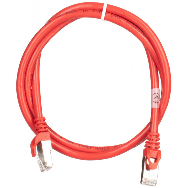 Фото - Кабель патч-корд 2E Cat 6 S-FTP RJ45 4Х2 27AWG 1.00 m Red (2E-PC6SFTPCOP-100RD)