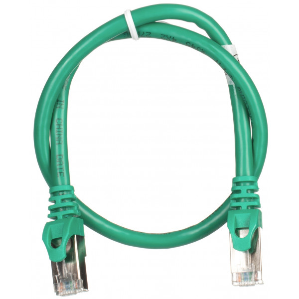 Фото - Кабель патч-корд 2E Cat 6 S-FTP RJ45 4Х2 27AWG 0.50 m Green (2E-PC6SFTPCOP-050GRN)