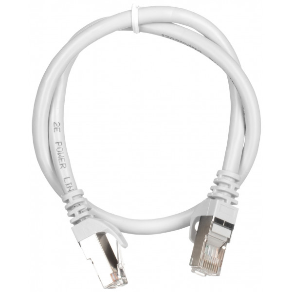Фото - Кабель патч-корд 2E Cat 6 S-FTP RJ45 4Х2 27AWG 0.50 m Grey (2E-PC6SFTPCOP-050GRY))