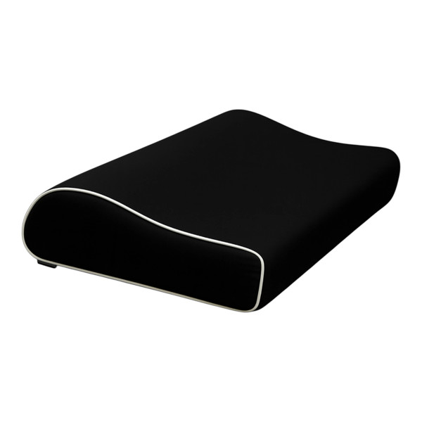 Фото - Подушка ортопедична MirSon №6113 Delicate satin Black Pearl Kiddy Boy 50х29х5/8 (2200003262674)
