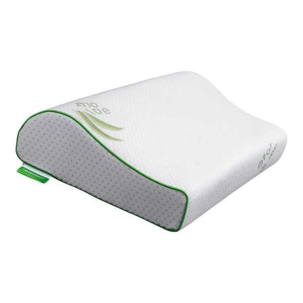 Фото - Подушка ортопедическая MirSon №6122 Green nature Dorotea Kiddy 50х29х5/8 (2200003262766)