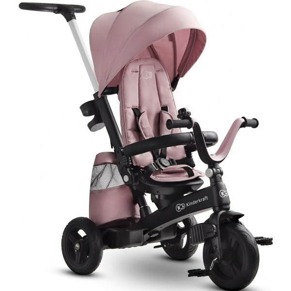 Фото - Триколісний велосипед Kinderkraft Easytwist Mauvelous Pink (KKRETWIPNK0000)