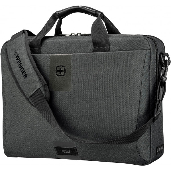 Фото - Сумка для ноутбуку Wenger MX ECO Brief Anthracite (612263)
