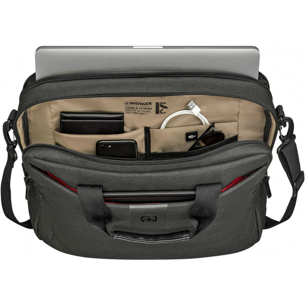 Фото - Сумка для ноутбуку Wenger MX ECO Brief Anthracite (612263)