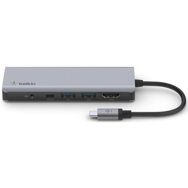 Фото - Хаб USB Belkin USB-C 7in1 Multiport Dock (AVC009BTSGY)