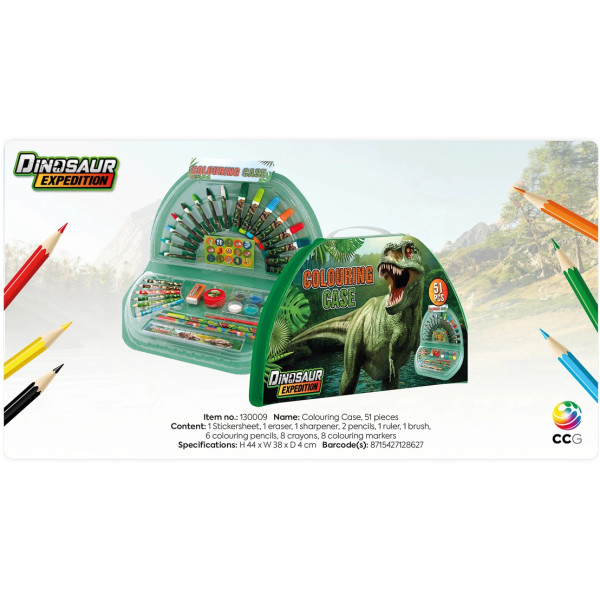 Фото - Набір для малювання Moxy Dinosaur Expedition (990193)