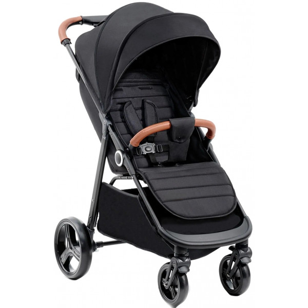 Фото - Коляска прогулочная Kinderkraft Grande Plus Black (KSGRAN00BLK0000)