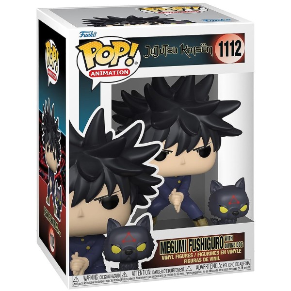 Фото - Колекційна фігурка FUNKO POP! серії Магічна битва - МЕГУМІ З СОБАКОЮ (61360)