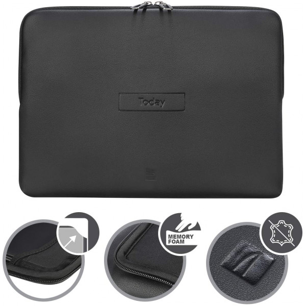 Фото - Чохол для ноутбуку Tucano Today Sleeve 15"/16'' Black (BFTO1516-BK)