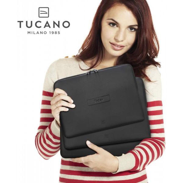 Фото - Чохол для ноутбуку Tucano Today Sleeve 15"/16'' Black (BFTO1516-BK)