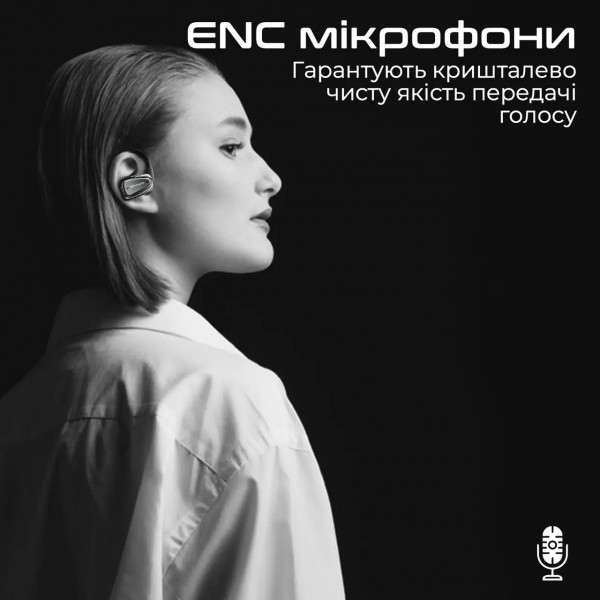 Фото - Навушники вкладиші бездротові TWS HiFuture futuremate2pro.black