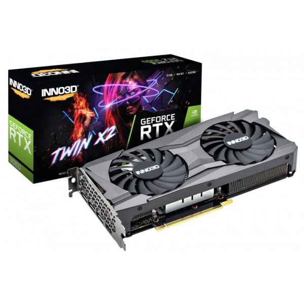Фото - Видеокарта Inno3D NVIDIA RTX 3060 LHR (N30602-12D6-119032AH)