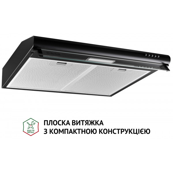 Фото - Вытяжка традиционная Perfelli PL 6144 BL LED