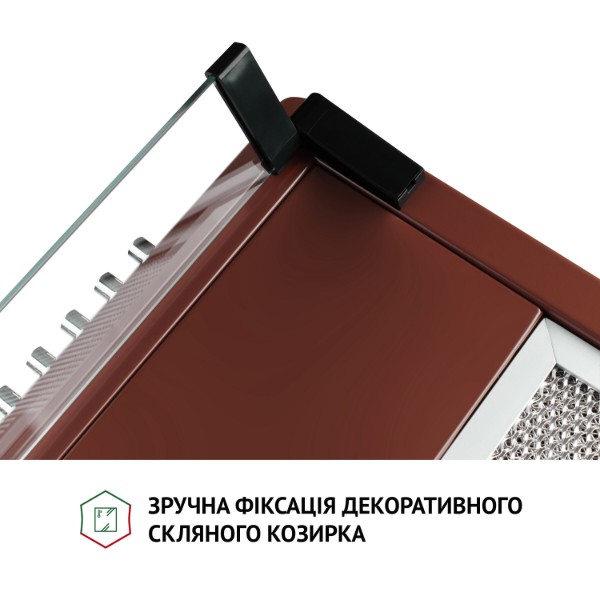 Фото - Витяжка традиційна Perfelli PL 6144 BR LED