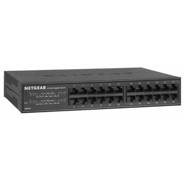 Фото - Коммутатор локальної мережі (Switch) Netgear GS324-200EUS