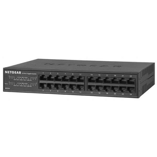 Фото - Коммутатор локальної мережі (Switch) Netgear GS324-200EUS