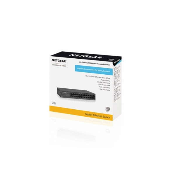 Фото - Коммутатор локальної мережі (Switch) Netgear GS324-200EUS