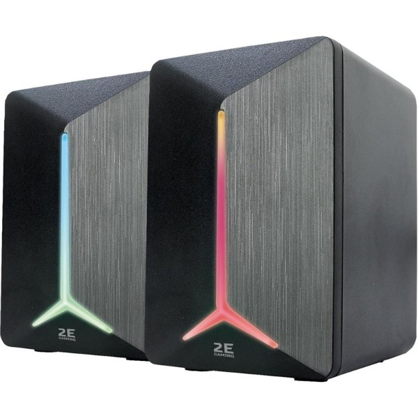 Фото - Комп'ютерна акустика звичайна 2.0 2E Speakers SG300 2.0 RGB 3.5mm Black (2E-SG300B) Фото - Комп'ютерна акустика звичайна 2.0 2E Speakers SG300 2.0 RGB 3.5mm Black (2E-SG300B)