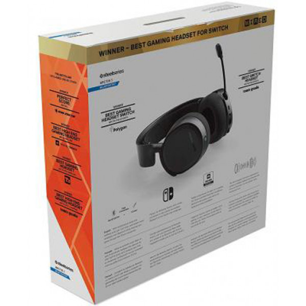 Фото - Гарнитура беспроводная игровая SteelSeries Arctis 3 Bluetooth 2019 Edition (61509)