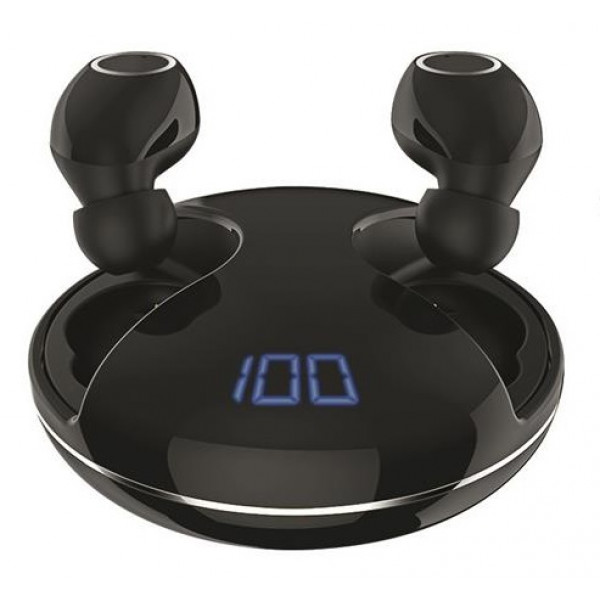 Фото - Навушники вкладиші бездротові TWS 2E RainDrops Х True Wireless Waterproof Mic Black (2E-EBTWRDXBK)