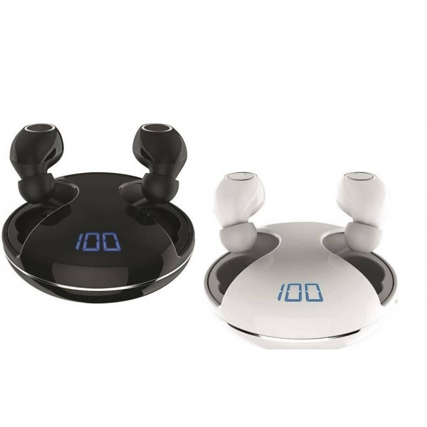 Фото - Навушники вкладиші бездротові TWS 2E RainDrops Х True Wireless Waterproof Mic Black (2E-EBTWRDXBK)