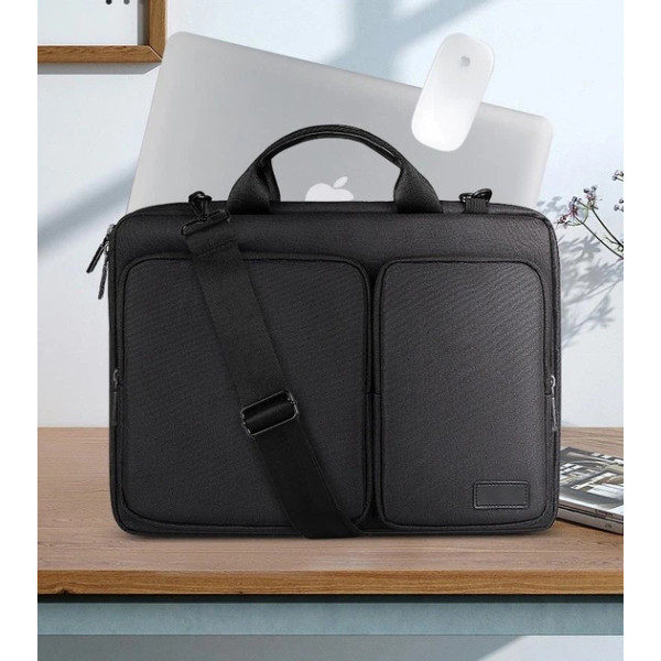 Фото - Сумка для ноутбуку BUBM Водонепроникна 16" Black