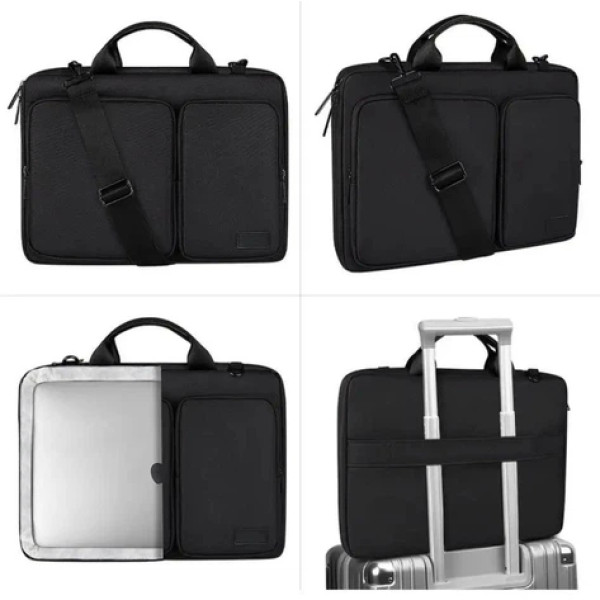 Фото - Сумка для ноутбуку BUBM Водонепроникна 16" Black