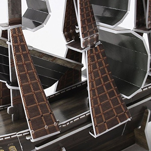 Фото - 3D пазлы Cubic Fun "Корабль месть королевы Анны" (S3031h)