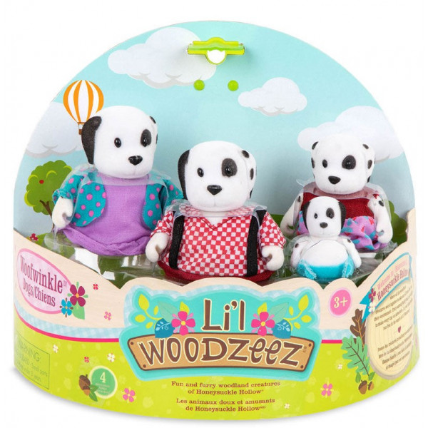 Фото - Коллекционные фигурки Li'l Woodzeez Семья Собак (6157M)