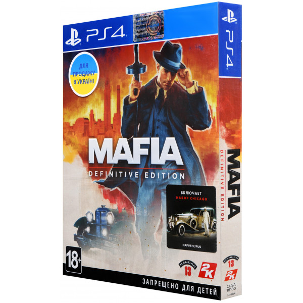 Фото - Игровой диск PS4 Mafia Definitive Edition [Blu-Ray диск]