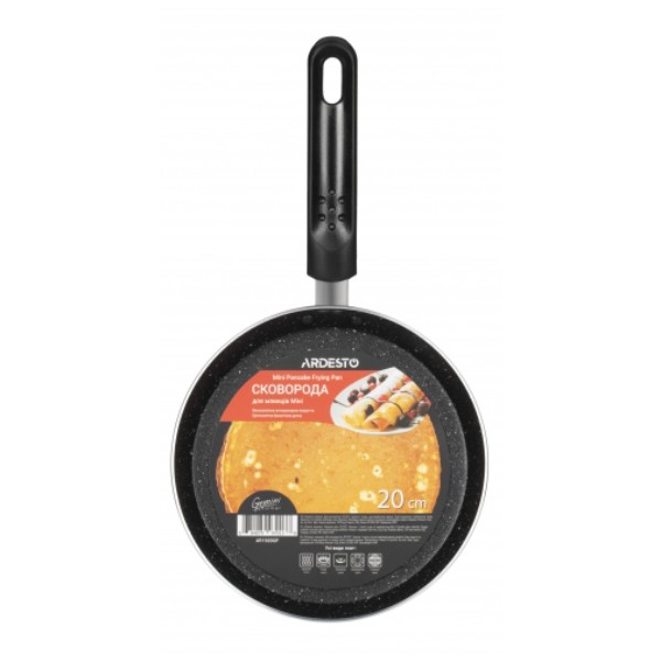 Фото - Уцінка - Сковорода для млинців ARDESTO Mini ARDESTO Gemini Gourmet 20 см Black (AR1920GP) #