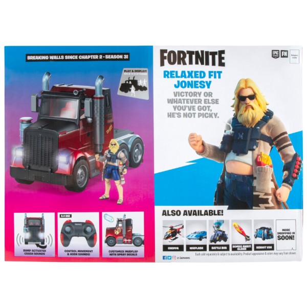 Фото - Колекційна фігурка Jazwares Fortnite Deluxe Feature Vehicle RC Mudflap (FNT0733)