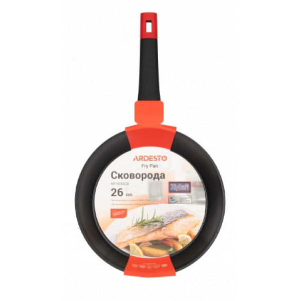 Фото - Сковорода универсальная Ardesto Gemini Umbria 26 см Black (AR1926GCB)