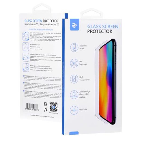 Фото - Захисне скло для смартфону 2E for TECNO POP 5 (BD2p), 2.5D FCFG Black (2E-TC-POP5-SMFCFG-BB)