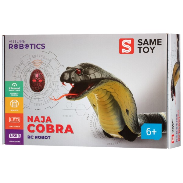 Фото - Радіокерована іграшка Same Toy Справжня Кобра Сіра (8808A-BUT)