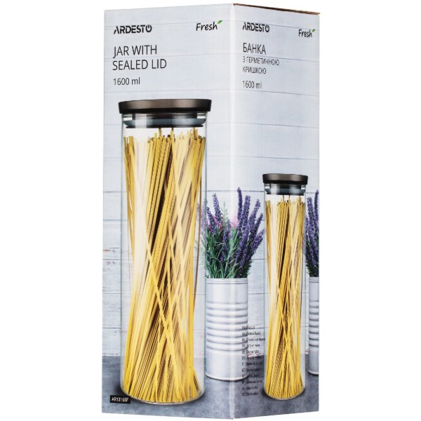 Фото - Ємність для сипучих ARDESTO Fresh 1600 мл (AR1316SF)