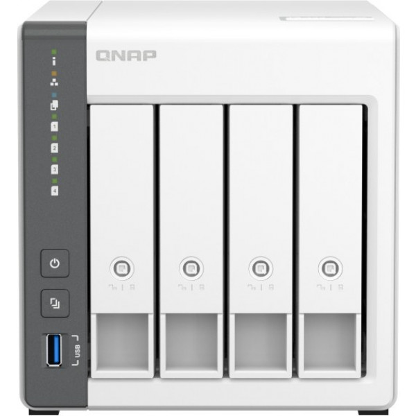 Фото - Мережеве сховище без HDD QNAP TS-433-4G