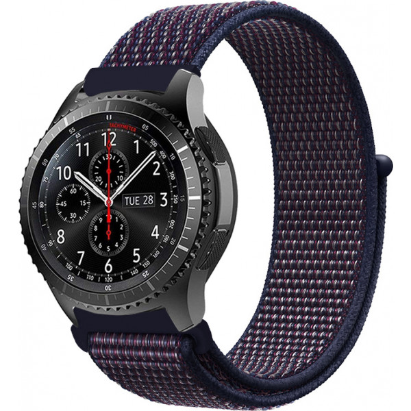 Фото - Ремінець для смарт-годинника BeCover Nylon Style for Samsung Galaxy Watch 46mm/Watch 3 45mm/Gear S3 Classic/Gear S3 Frontier Deep Blue (705869)